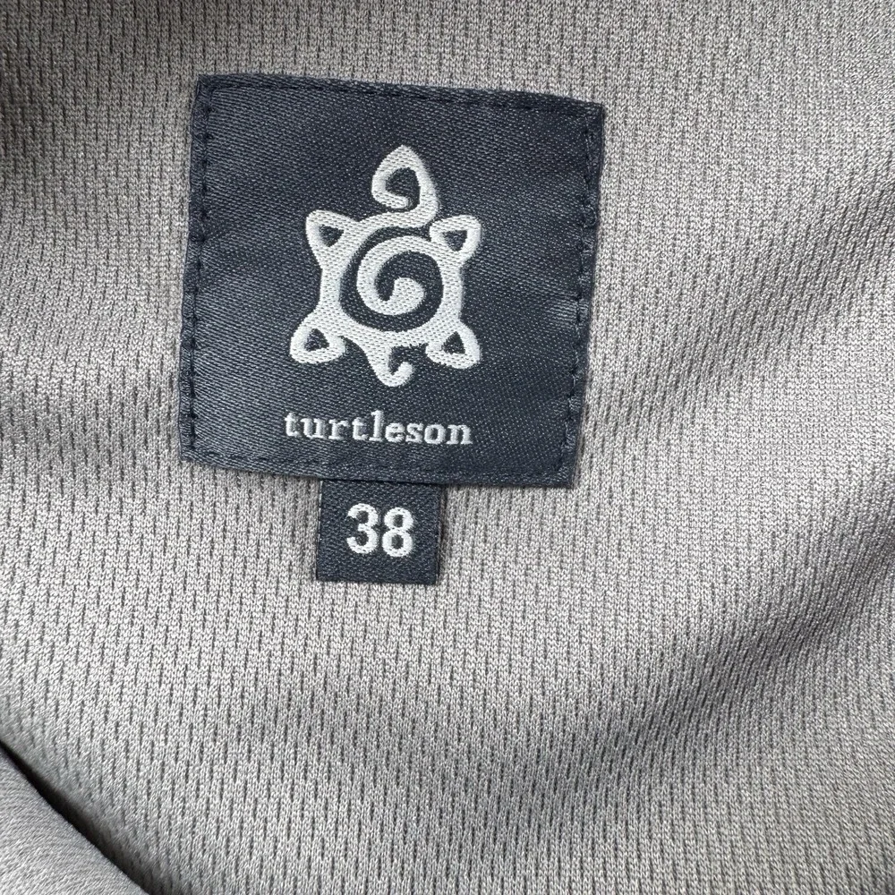 Turtleson Men's Performance Golf Stretch Golf Shorts Size38 Navy Flat Front NWOT